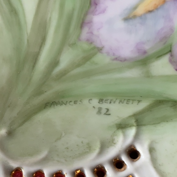 Fine China Plate - Picture 3 of 3